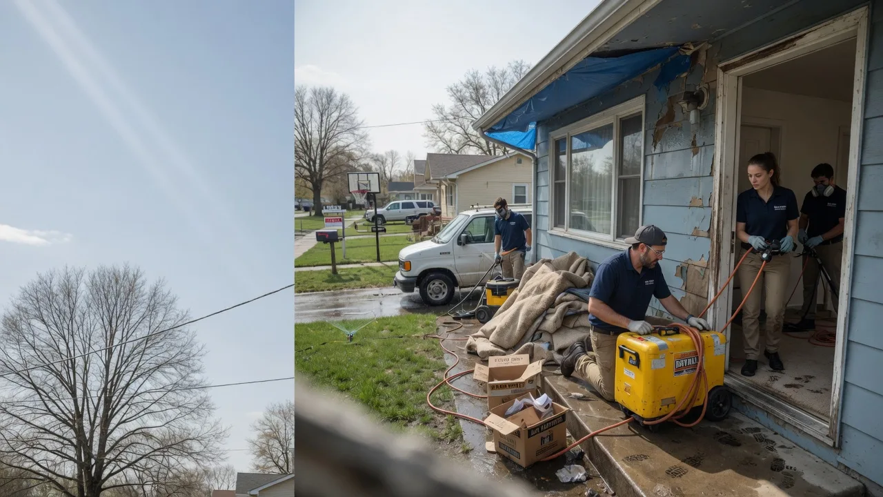 Basement Flood Cleanup in Yoder, CO near me